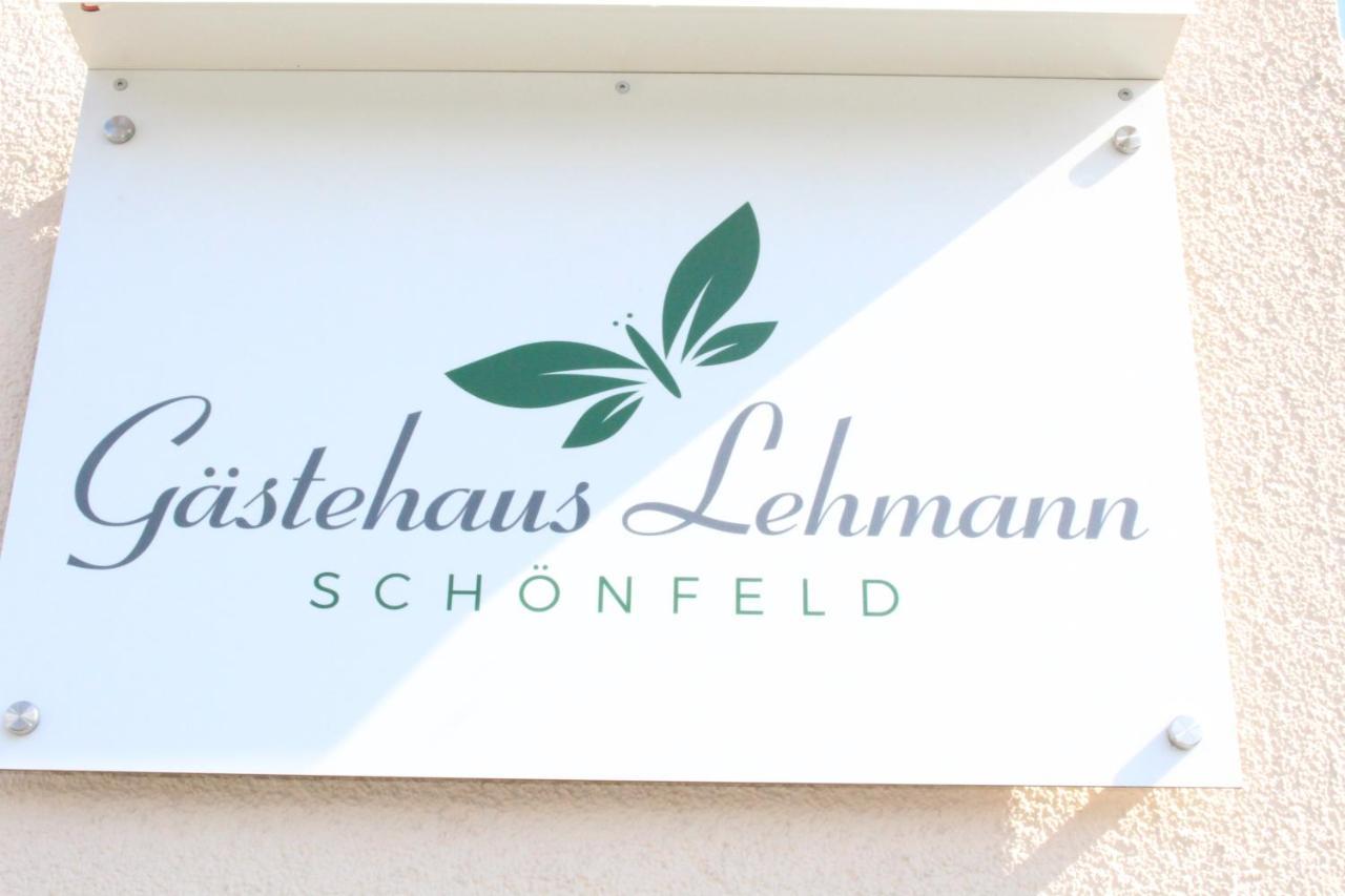 Gaestehaus Lehmann Schonfeld  Exterior foto
